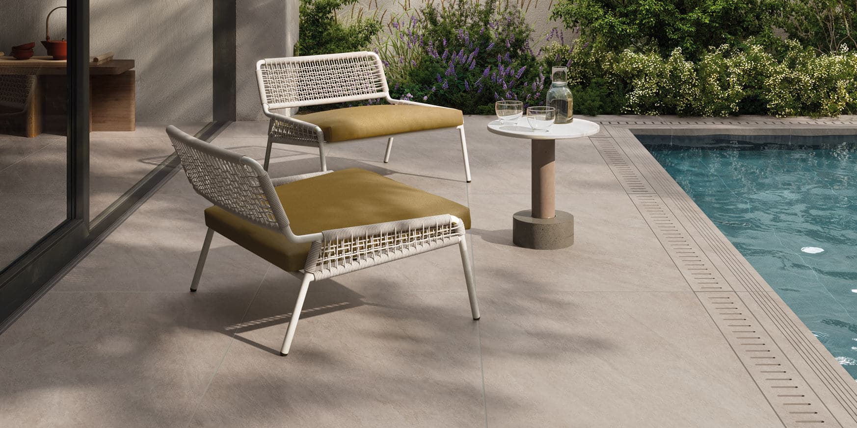 Continuidad visual en un espacio abierto y armonioso